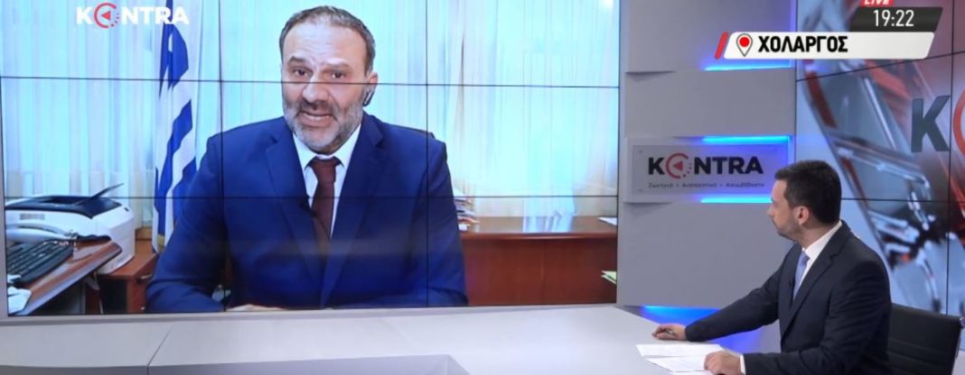 Ο Νίκος Μαυραγάνης στο «KONTRA» Ο Νίκος Μαυραγάνης στο «KONTRA»